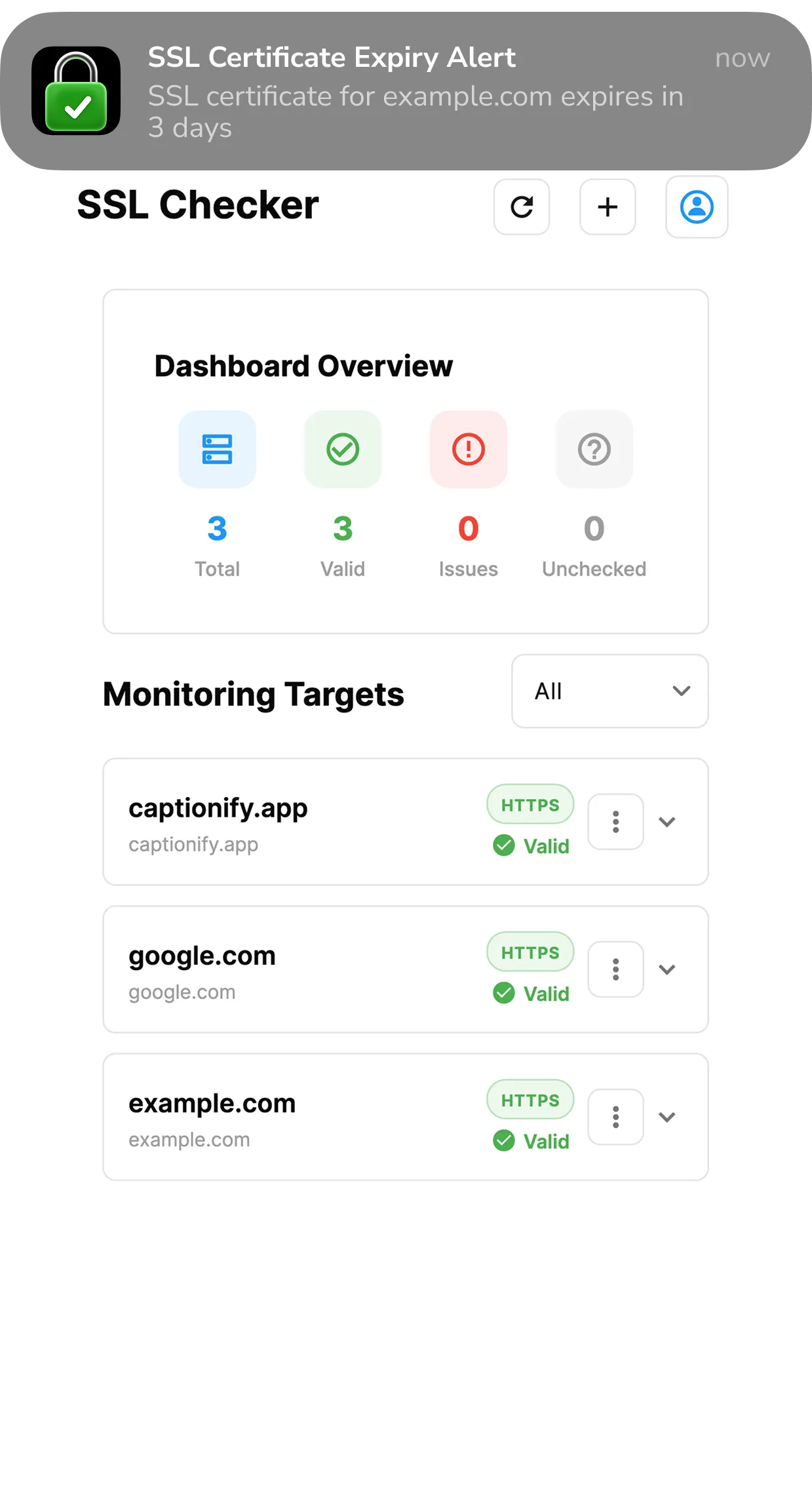 SSL Checker Hero